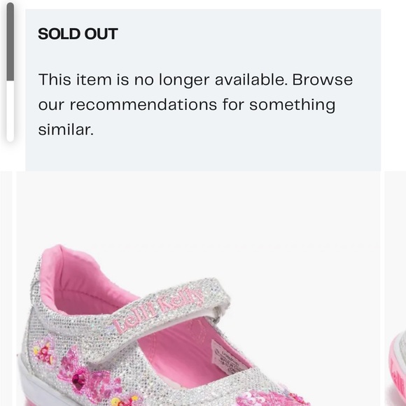 Lelli Kelly Glitter Daisy Dolly Mary Jane Sneakers - Picture 4 of 14